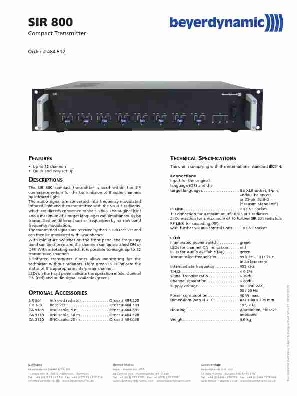 Beyerdynamic Stereo Receiver SIR 800-page_pdf
